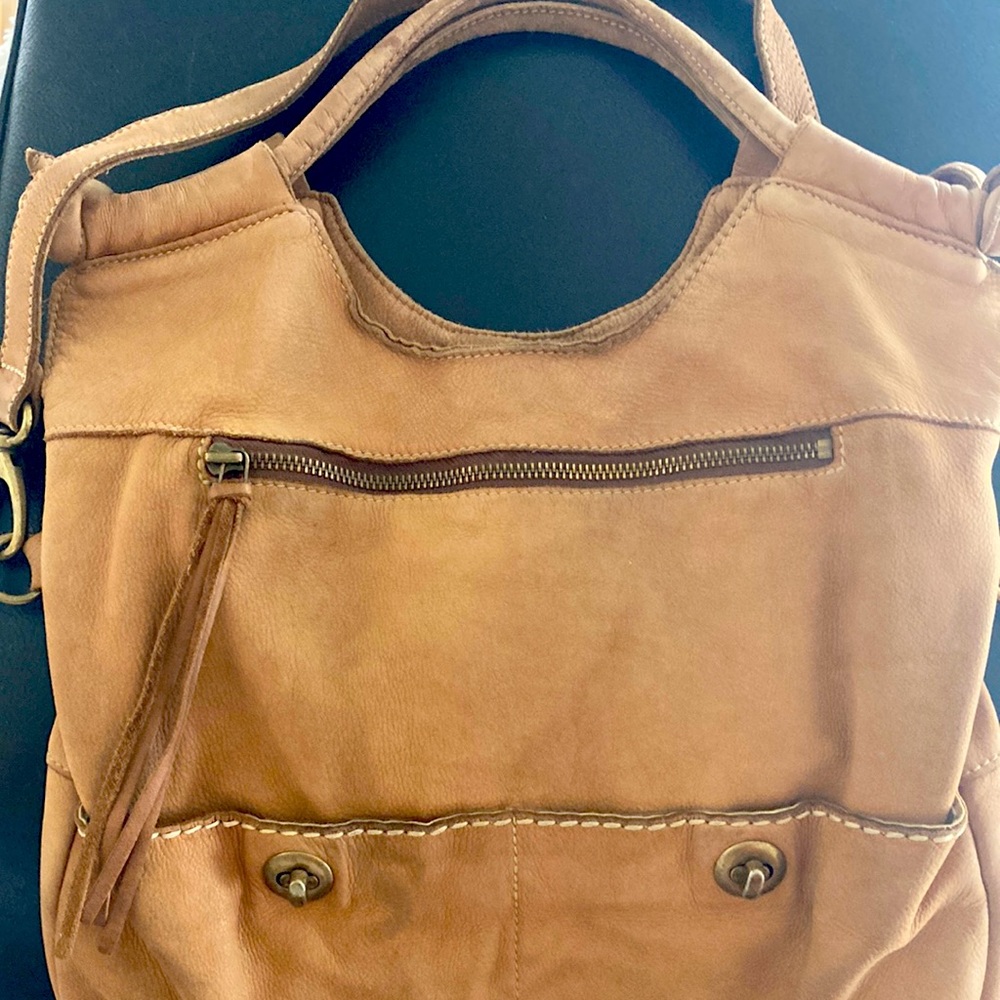 Rare Roots Lauren leather bag circa 2007 - amazing soft Leather!